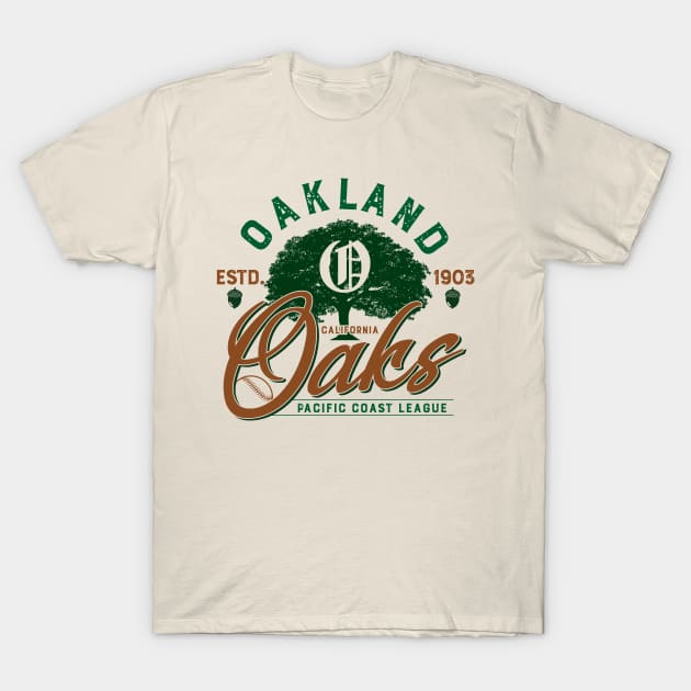 Oakland Oaks T-Shirt by MindsparkCreative